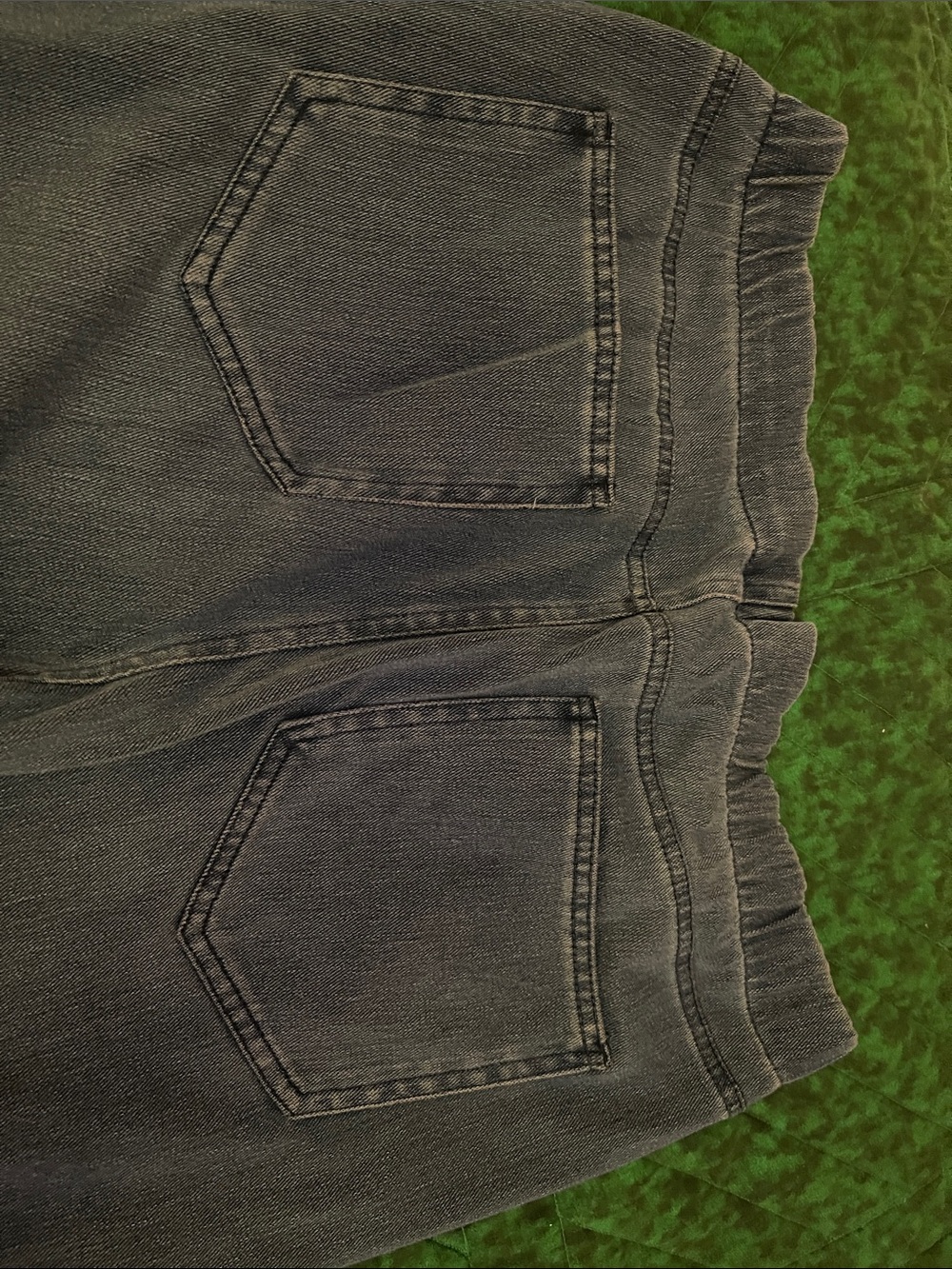 Lands' End Women's Indigo Stretch Skinny Jeans Large Tall Starfish Denim 14/16 - Picture 9 of 11
